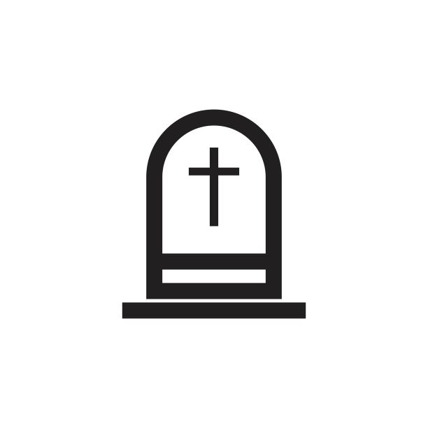 墓碑logo图标图片下载