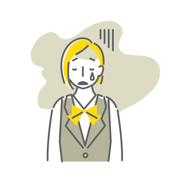 商务人士，简洁时尚的线条艺术，双色图片下载