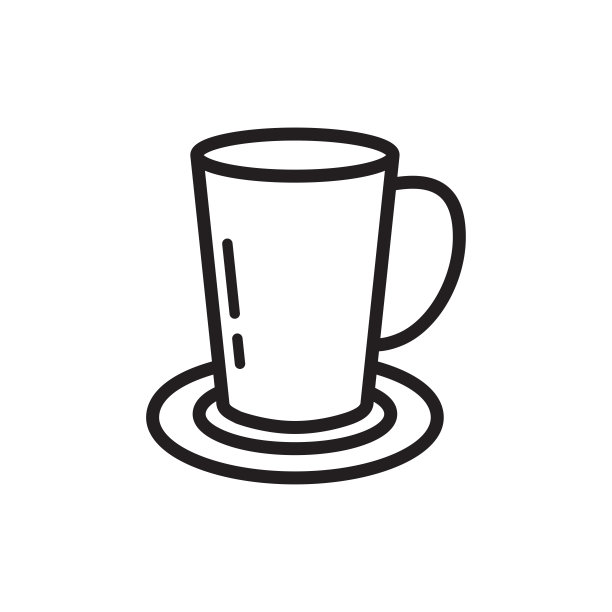 玻璃图标，水玻璃图标在时尚的平面风格图片下载