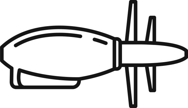 飞机修理部分图标轮廓样式图片下载