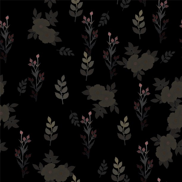 玫瑰果花。墙纸和织物的无缝图案。背景说明。手绘轮廓。园林植物的开花抽象工厂图片。向量图片下载