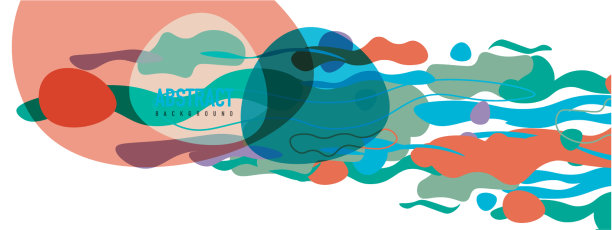 时尚的液体风格塑造抽象设计图片下载