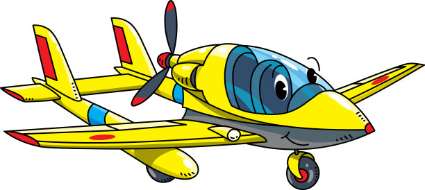 有趣的轻飞机飞机孩子图片下载