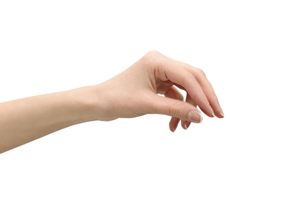 女人的手握着什么东西图片下载