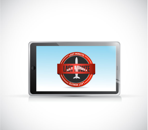 一款平板电脑插图设计的最后一分钟应用图片下载