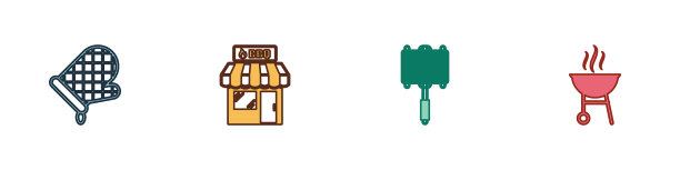 套烤箱手套烧烤购物大楼钢图片下载