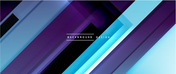 动态线条上的流体颜色梯度流行图片下载