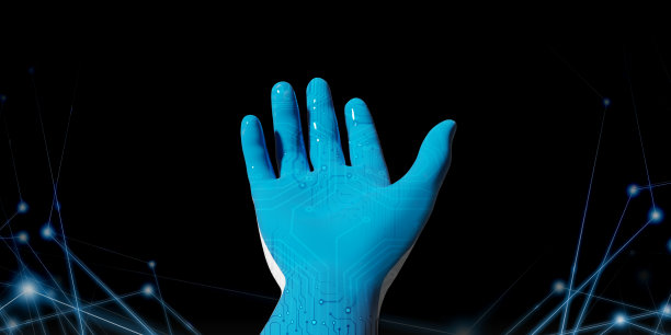 展示数字时代的3d插画概念图片下载