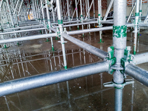 环锁脚手架，中国环锁脚手架。高层建筑脚手架。图片下载