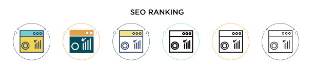 SEO排名图标图片下载