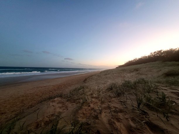阳光海岸夕阳图片下载
