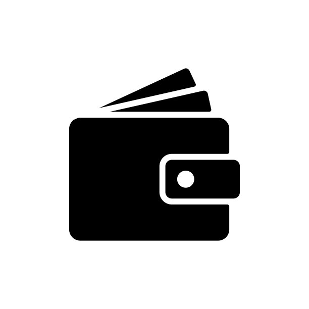 钱包标志图标矢量图。孤立的钱包符号图片下载