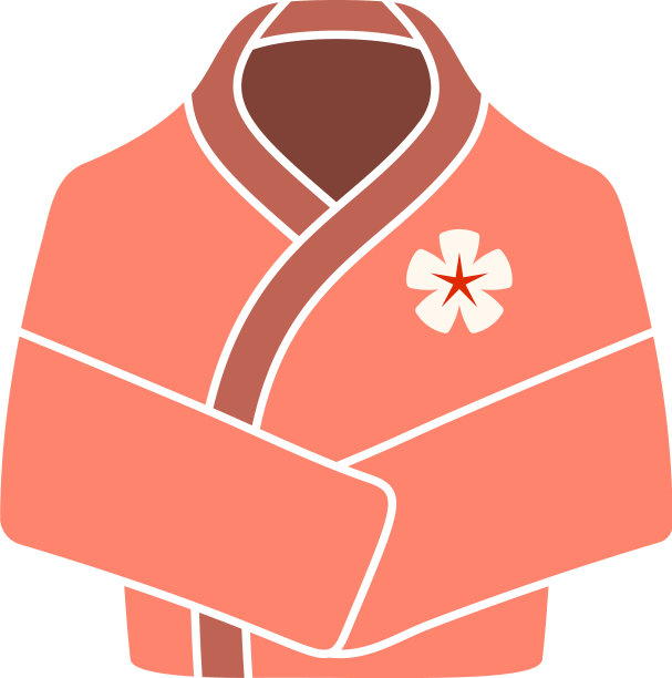 水疗浴袍图标图片下载