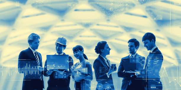 全球商业概念。管理策略。商务沟通。人力资源。图片下载