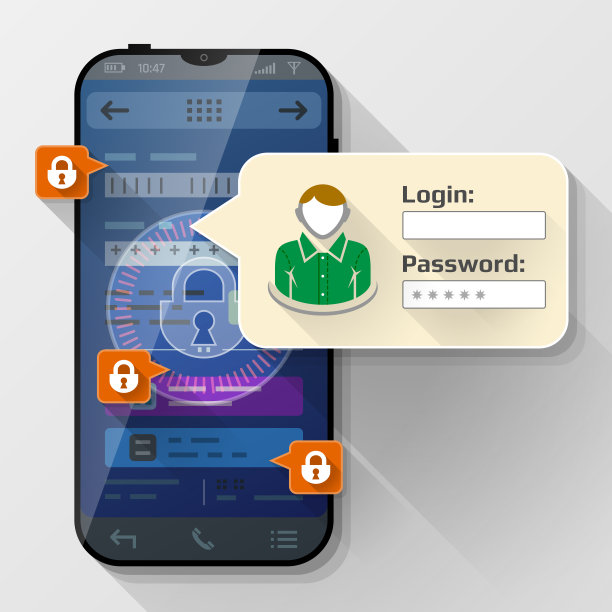 智能手机与信息泡沫登录图片下载