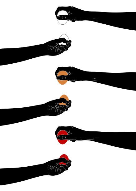 一双手拿着复活节彩蛋图片下载