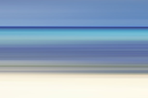 丰富多彩的抽象背景。艺术运动模糊了渐变线条。蓝色、绿色和白色的沙色。图片下载