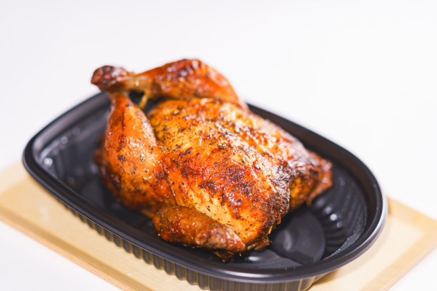 烤鸡外卖美味图片下载