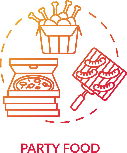 组队菜单概念图标图片下载