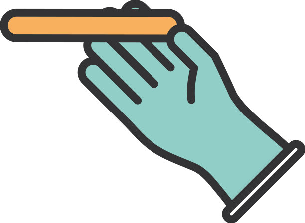 冠状病毒新冠肺炎诊断研究手图片下载