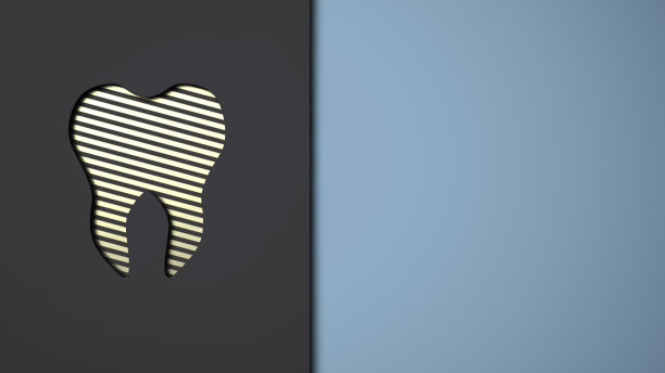 现代背景上的牙科主题在黑色和蓝色与地方的文本医生名片概念3d渲染图像图片下载