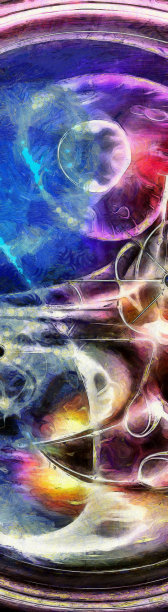 原子是宇宙和时间图片下载