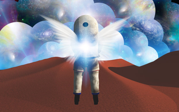 另一个星球的宇航员图片下载