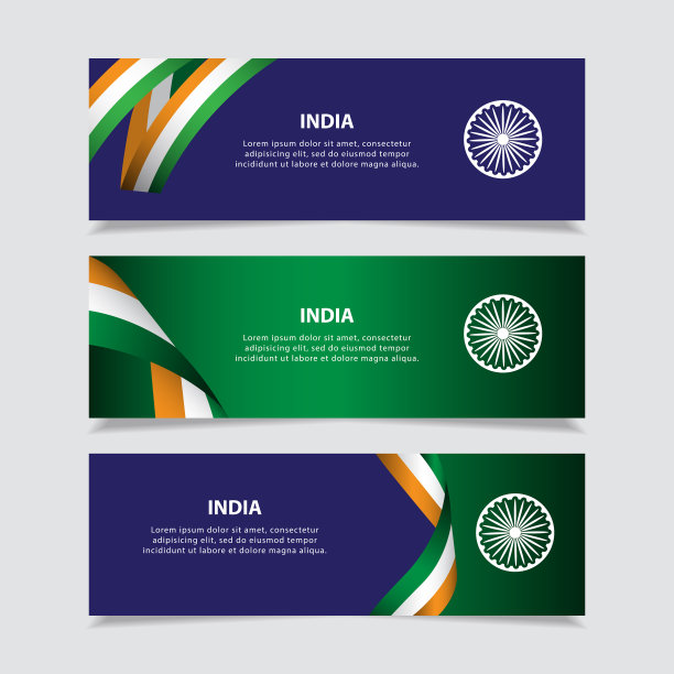 印度国庆模板设计图片下载