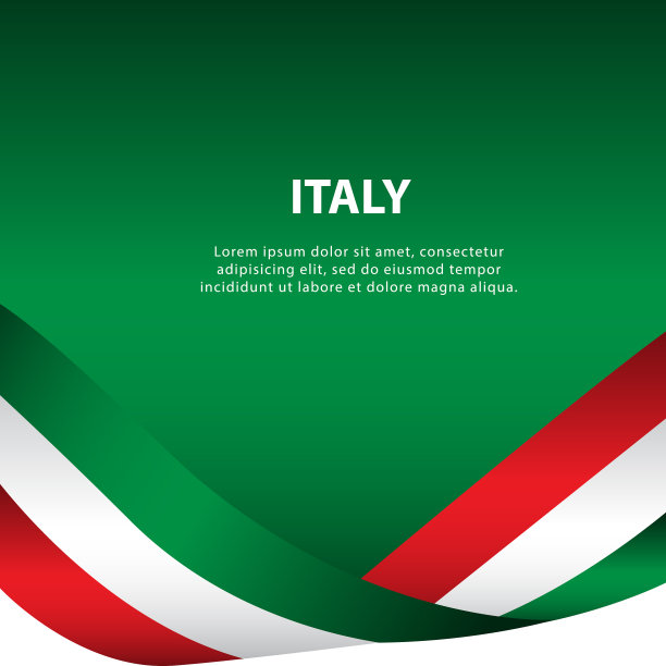 意大利国庆节模板设计图片下载