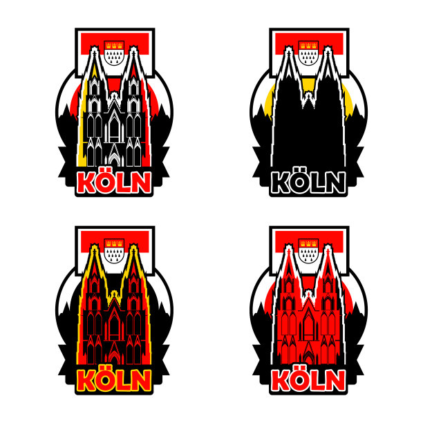 设置标识城市古龙水与图片下载