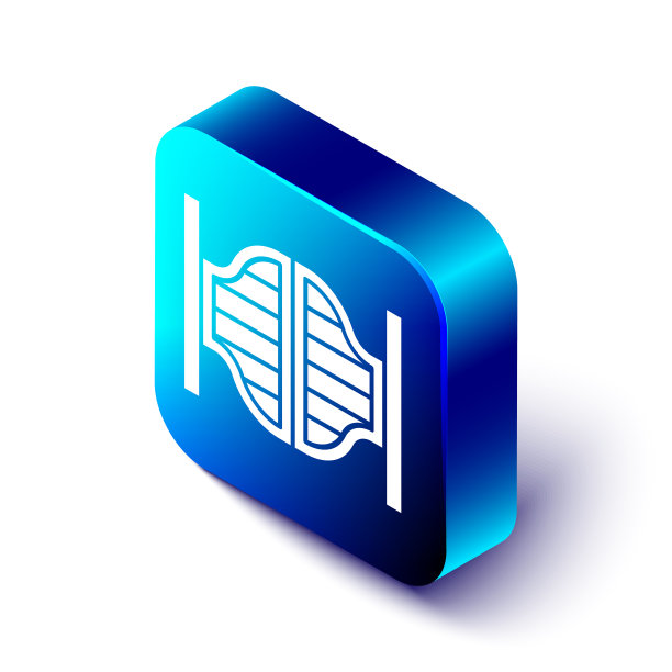 等距老西部摆动沙龙门图标图片下载