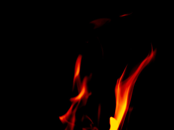 火焰火焰燃烧发光的黑色背景，美丽的抽象火焰熊熊燃烧的orane和红色火焰显示高和力量的能量，照片美丽的图形创意设计火焰墙纸和图案图片下载