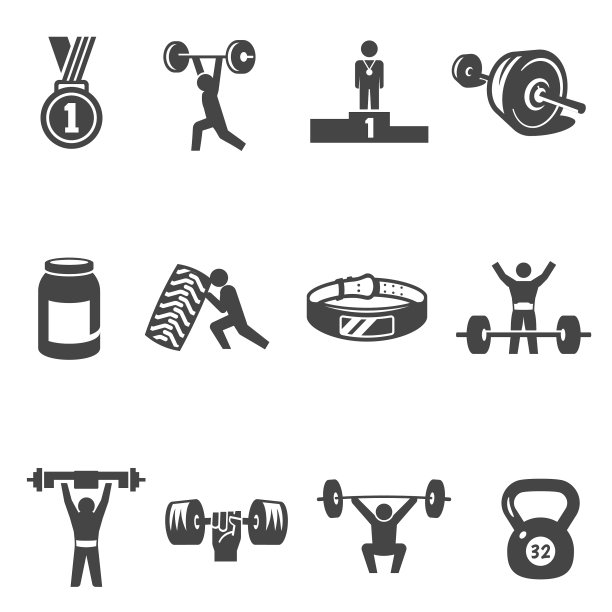 举重，健美，重型体育大胆图片下载