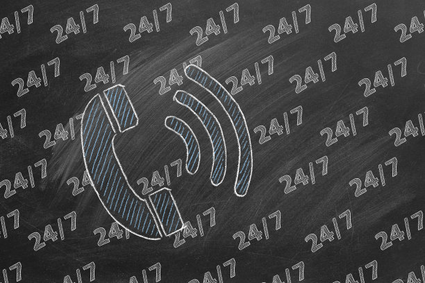 24小时信息支持的概念图片下载