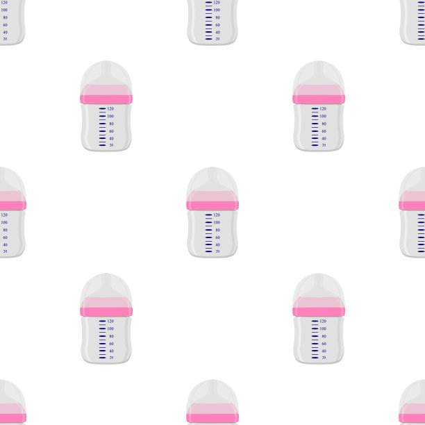 Kit bamilk透明瓶和橡胶奶嘴图片下载