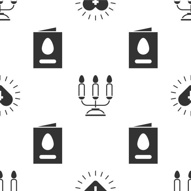 用基督教的十字架和心形烛台图片下载