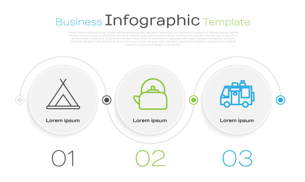 设有带手柄的旅游帐篷水壶和房车图片下载