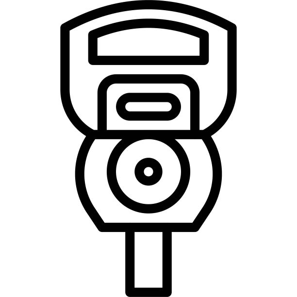 停车表图标，停车场相关矢量图片下载