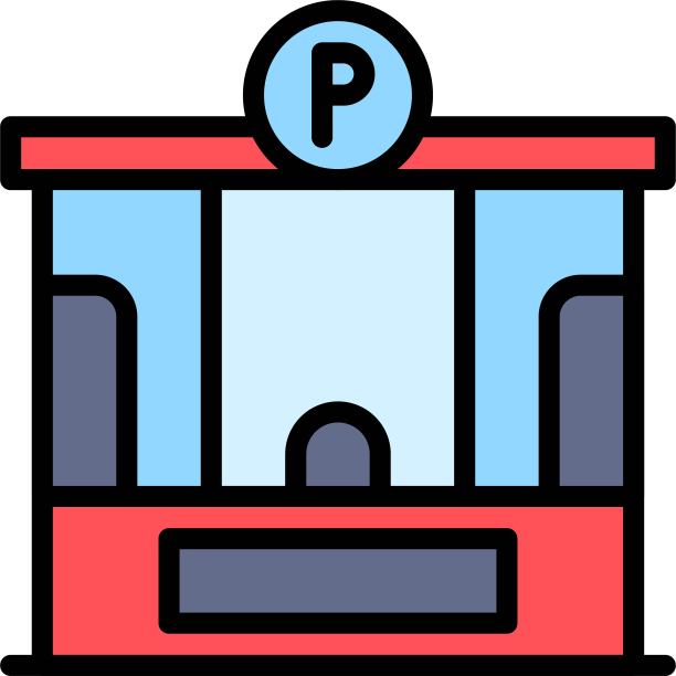 停车位图标，停车场相关矢量图片下载