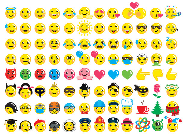 95个表情的大集合。图片下载