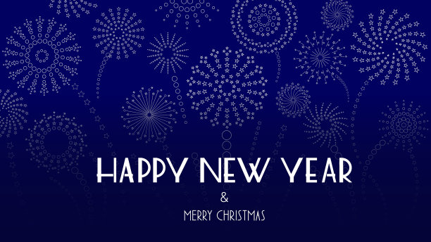 圣诞快乐，恭贺新禧图片下载