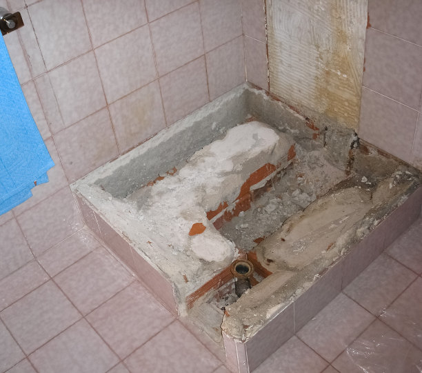 浴室装修工作图片下载