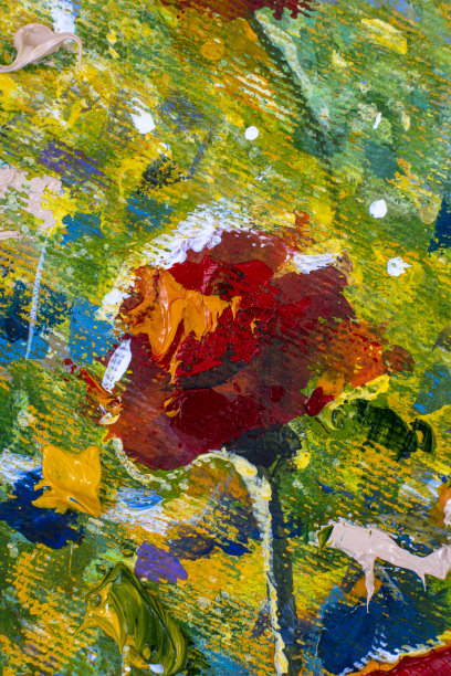 花画莫奈画克劳德印象派画风景花草地油图片下载