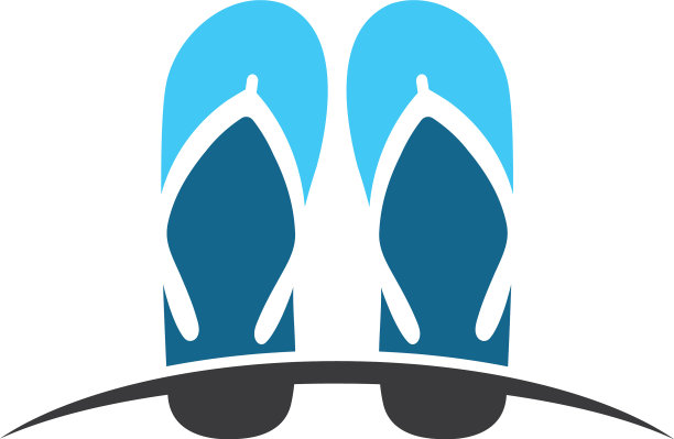 拖鞋图标设计图片下载