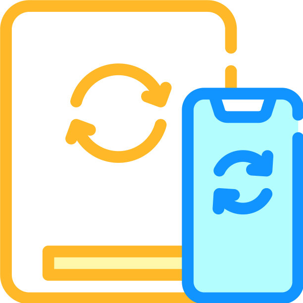 云同步与手机颜色图标图片下载