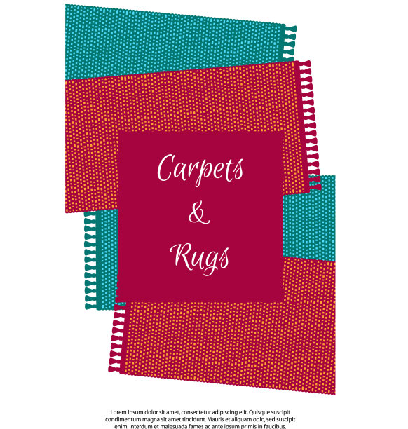 地毯彩色横幅地毯图片下载
