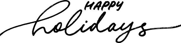 节日快乐短语现代书法图片下载