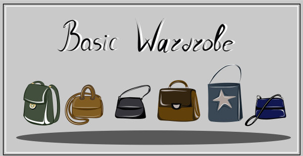 简约主义的女性基本衣柜图片下载