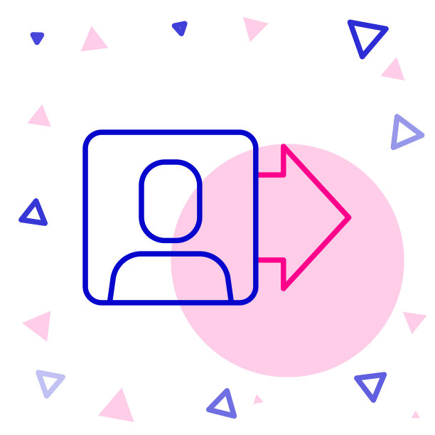 线领导是一个孤立的团队高管图标图片下载