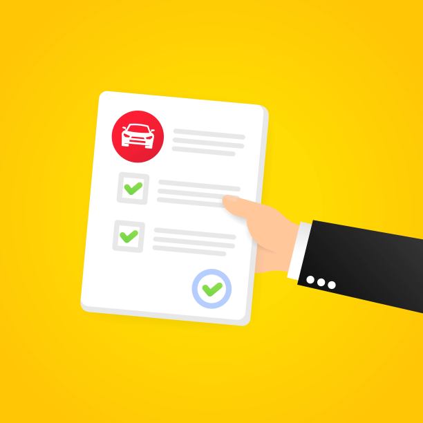 成功驾驶考试旗帜试卷。驾驶学校考试。矢量在孤立的背景。每股收益10图片下载